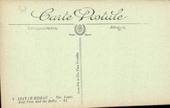 CPA Azay le Rideau le Chateau vue Orientale et l'Indre en amont 