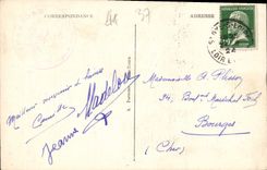 CPA Chambord L et C le Chateau Lit du Comte de Chambord 