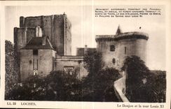 CPA Loches le Donjon et la Tour Louis XI 