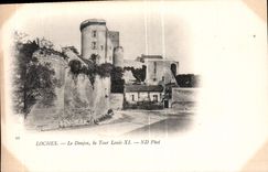 CPA Loches le Donjon la Tour Louis XI 
