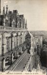 CPA Chateau d'Amboise Facade sur la Loire 