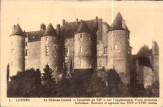 CPA Luynes le Chateau Ouest Construit au XII S sur l'Emplacement d'une ancienne forteresse 