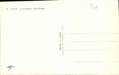 CPA Tours la Cathedrale Saint Gatien 
