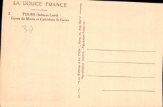 CPA Tours Indre et Loire entree du Musee et Cathedrale St Gatien 