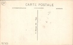 CPA Amboise I et L le Chateau la Salle des Etats ou furent Juges les Conjuree en 1560 Abd el Kader y