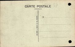 CPA Tours I et L le Palais de Justice l'Hotel de Ville et la Place Cote Sud 