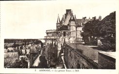 CPA Amboise la Grosse Tour 