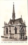 CPA Chateau d'Amboise la Chapelle Saint Hubert 