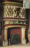 CPA Blois le Chateau Le musee Cheminee d'Anne de Bretagne