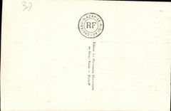 CPA Azay le Rideau un coin du parc