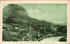 CPA Grenoble la Tronche l'Isere et le Saint Eynard 