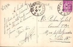 CPA Grenoble la Tronche l'Isere et le Saint Eynard 