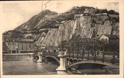 CPA Grenoble le Pont de la Porte de france et les Forts 