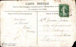 CPA Souhaits Sinceres Fleurs Colombe