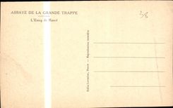 CPA Abbaye de la Grande Trappe L'Etang de Rance 