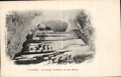 CPA La Balme Les Grottes L'Interieur les petits Bassins 