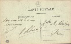 CPA Environs de Grenoble Sassenage La Cascade du Parisien 