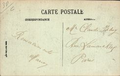 CPA Ligne de la Mure Passage de la Riviere a pic de 300 m sur le Drac 