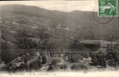 CPA Uriage Le Parc et les Villas 