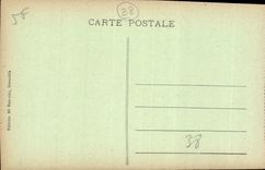 CPA Grenoble La Tronche L'Ile Verre et la Chaine des Alpes 