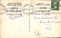 CPA Grenoble L'Isere a L'Ile d'Amour et les Alpes 