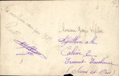 CPA Heureuse Annee Fleurs