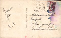 CPA Bonne Fete Fleurs