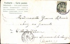 CPA Bonne Annee Fleurs