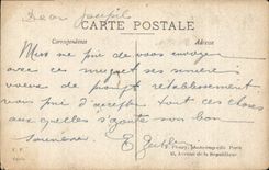 CPA Porte Bonneur Fleurs