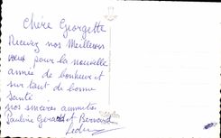 CPA Bonne Annee Fleurs