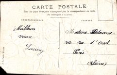 CPA Heureuse Fete Fleurs