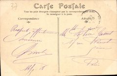 CPA Azay le Rideau Le Chateau Facade occidentale