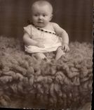 CARTE PHOTO Enfant Bebe