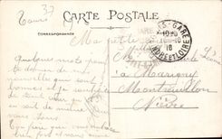 CPA Tours I et L La Dome de la Basilique St Martin et vue generale vers l'Hotel de Ville 