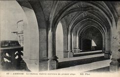 CPA Amboise Le Chateau Galerie interieure du premier etage 