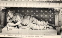 CPA Amboise Eglise Saint Denis La Madeleine au Tombeau 