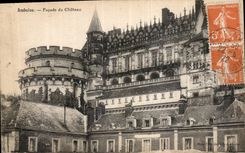 CPA Amboise Facade du Chateau 