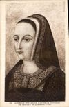 CPA Anne de Bretagne d'apres un Dyptique du Chateau de Langeais 