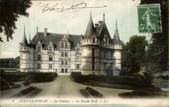 CPA Azay le Rideau Le Chateau La Facade Nord 