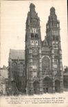 CPA Tours I et L La Cathedrale St Gatien 