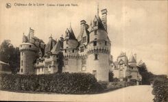 CPA Chateaux de la Loire Chateau d'Usse pres Tours 