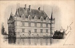 CPA Chateau d'Azay le Rideau Facade Occidentale 