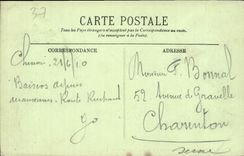 CPA Chinon Le Chateau La Partie Sud Ouest