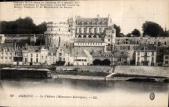CPA Amboise Le Chateau Monument Historique 