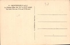 CPA Montresor I et L Le Chateau 