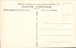 CPA Tours I et L Basilique St Martin et Tour Charlemagne avant son ecroulement partiel dernier vesti