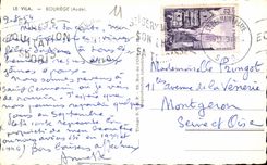 CPM Le Vila Bouriege Aude 