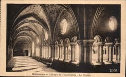 CPA Narbonne Abbaye de Fontfoides le Cloitre 