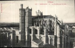 CPA L'Aude Narbonne La Cathedrale St Just 