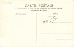 CPA La Cite de Carcassonne Montee de la Porte d'Aude 